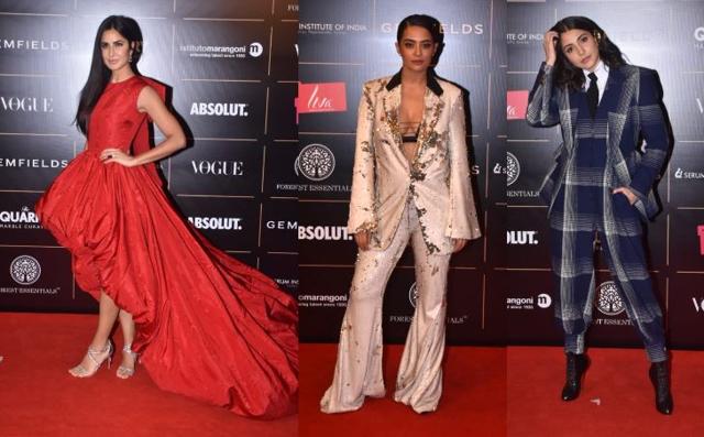 Katrina Kaif, Surveen Chawla and Anushka Sharma