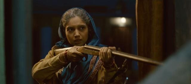 Bhumi, who has done de-glam roles mostly in commercially viable films, nails it with her on-point act in Saand Ki Aankh.