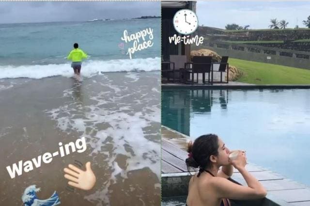 Sara Ali Khan’s me-time in Sri Lanka.