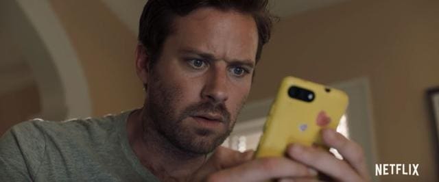 Armie Hammer in a still from Wounds.