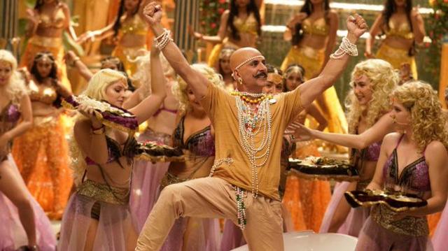 Akshay Kumar in a still from Shaitan Ka Saala song from Housefull 4. Akshay Kumar in a still from Shaitan Ka Saala song from Housefull 4.