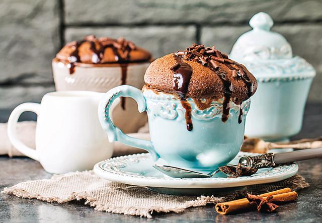 Desserts like Chocolate Souffle, where chocolate is used to flavour flour and is also served warm, work at most Indian restaurants (Shutterstock)