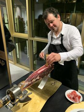 The best Ibérico ham has to be four years old and has to be cut by hand
