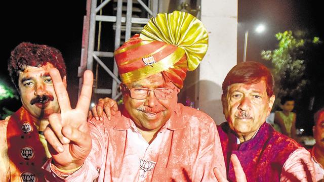 Chandrakant Patil. (HT PHOTO)