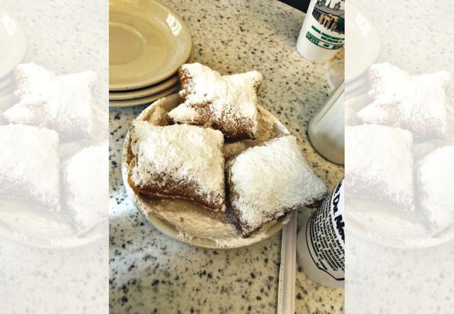 Beignets at the famous Cafe du Monde are soft, warm and sweet (Aarti Sethi) Beignets at the famous Cafe du Monde are soft, warm and sweet (Aarti Sethi)
