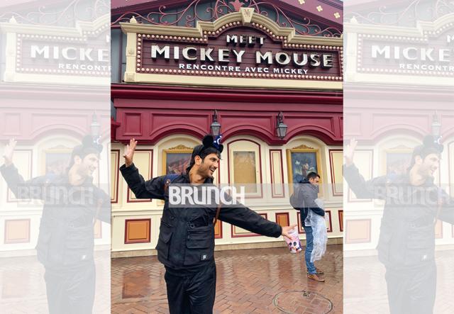 On October 8, the actor went to Disneyland, Paris to fulfil one of his 50 dreams (Pic provided to HT Brunch by SUSHANT SINGH RAJPUT) On October 8, the actor went to Disneyland, Paris to fulfil one of his 50 dreams (Pic provided to HT Brunch by SUSHANT SINGH RAJPUT)