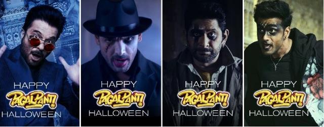 From left: Anil Kapoor, John Abraham, Arshad Warsi and Pulkit Sharma.