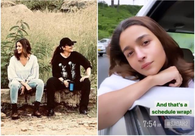 Sadak 2 team has been shooting in Ooty for a while. Sadak 2 team has been shooting in Ooty for a while.