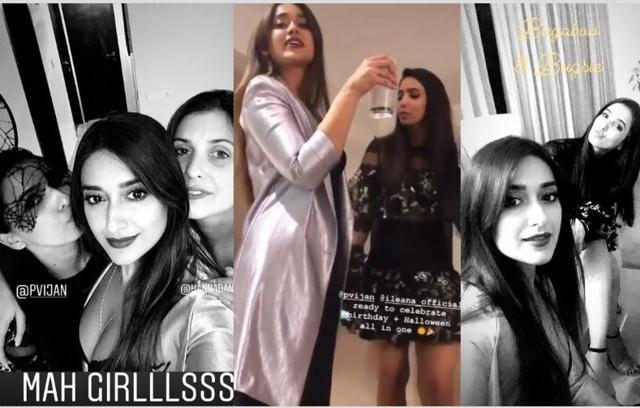 Ileana D’Cruz rings in her birthday and celebrates Halloween with her friends.