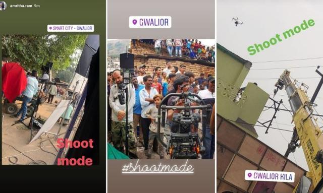 Indian 2 shoot in Gwalior.