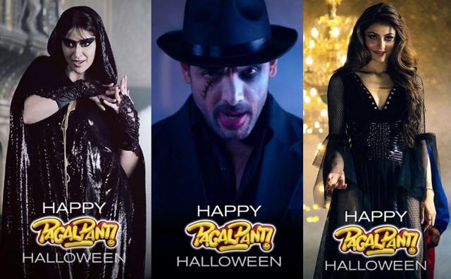 Ileana D’Cruz, John Abraham and Urvashi Rautela’s Pagalpanti posters.
