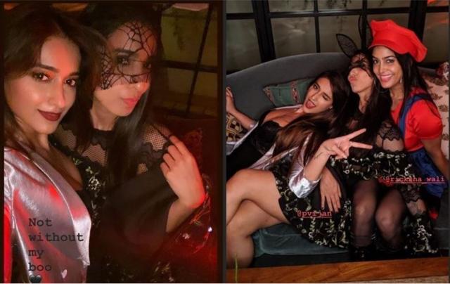 Ileana D’Cruz celebrates Halloween and her birthday with friends.