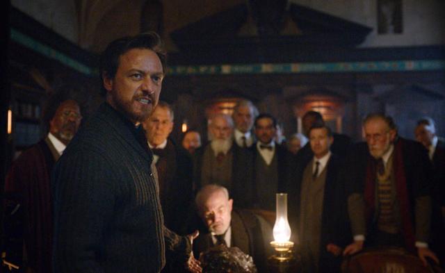 James McAvoy in a scene from His Dark Materials. (AP) James McAvoy in a scene from His Dark Materials. (AP)