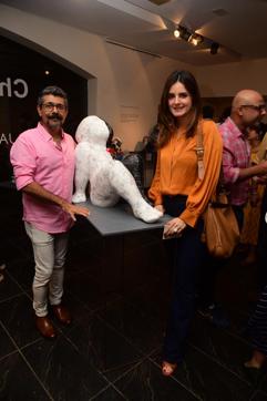 Khambatta with Simone Arora