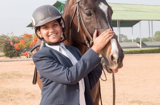 Bhargavi Sunkari dreams of being an army officer. (HT Photo) Bhargavi Sunkari dreams of being an army officer. (HT Photo)