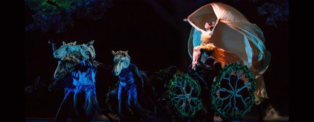 A scene from Twist’s show, Petrushka. A scene from Twist’s show, Petrushka.