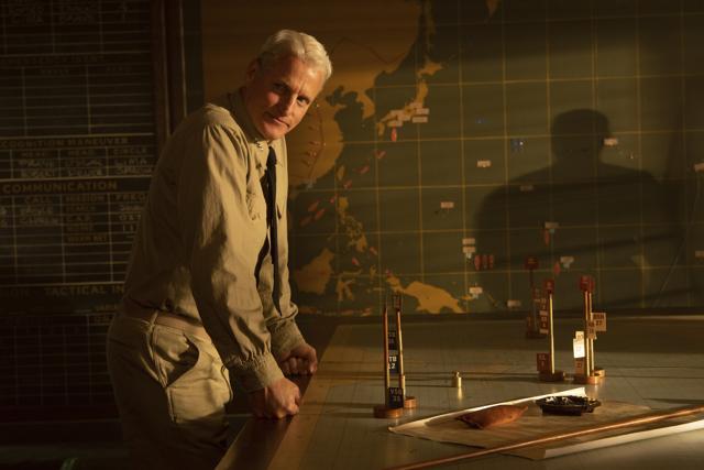 Woody Harrelson in a scene from Midway. (AP) Woody Harrelson in a scene from Midway. (AP)