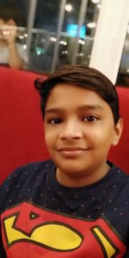 My best memory is when my school friends brought a surprise birthday cake to class on my birthday in Class 6, says Atharv Chaturvedi. (HT Photo) My best memory is when my school friends brought a surprise birthday cake to class on my birthday in Class 6, says Atharv Chaturvedi. (HT Photo)