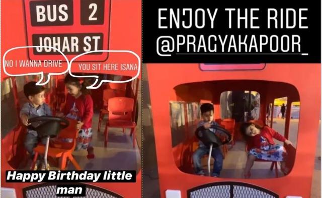 Mira Rajput posted pictures from Misha’s playtime to wish Abhishek Kapoor’s son Isana on his birthday.