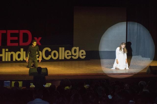 Some colleges add entertainment to their events. TEDxHindujaCollege, for instance, started theirs this year with a short play introducing their theme.