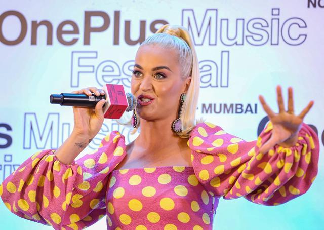 Katy Perry will perform at One Plus Music Festival in Mumbai. (PTI) Katy Perry will perform at One Plus Music Festival in Mumbai. (PTI)