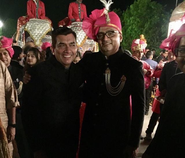 Sanjeev Kapoor and Anuraag Bhatnagar. Sanjeev Kapoor and Anuraag Bhatnagar.