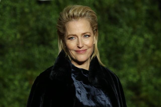 Actor Gillian Anderson poses on the red carpet upon arrival. (AFP) Actor Gillian Anderson poses on the red carpet upon arrival. (AFP)