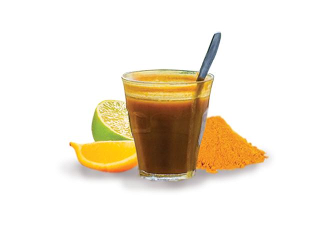 Good ol’ haldi goes well with coconut water, ginger, honey and lemon. (iStock) Good ol’ haldi goes well with coconut water, ginger, honey and lemon. (iStock)