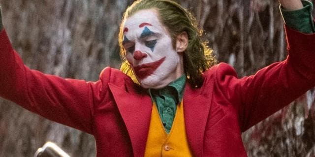 Joaquin Phoenix in a still from Joker. Joaquin Phoenix in a still from Joker.