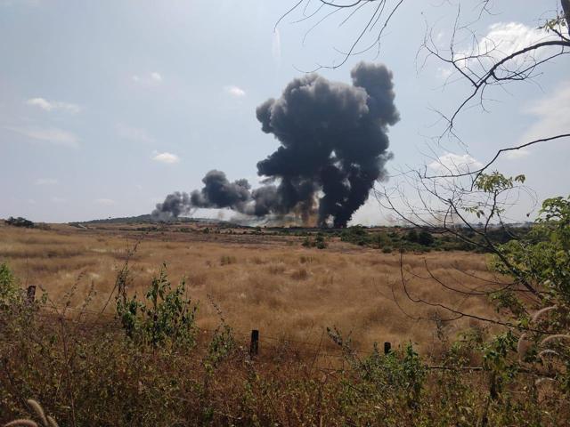 A MiG 29K fighter jet of the Indian Navy crashed shortly after taking off in Goa. ( Sourced ) (Sourced) A MiG 29K fighter jet of the Indian Navy crashed shortly after taking off in Goa. ( Sourced ) (Sourced)