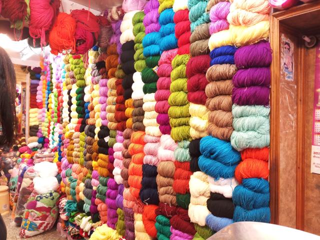 The inside of a wool shop in Lower Bazaar (Photo: Prannay Pathak/HT) The inside of a wool shop in Lower Bazaar (Photo: Prannay Pathak/HT)