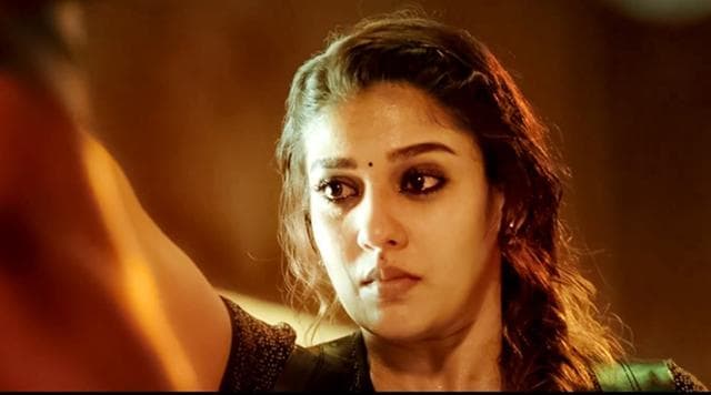 Nayanthara in a still from Kolamavu Kokila. Nayanthara in a still from Kolamavu Kokila.