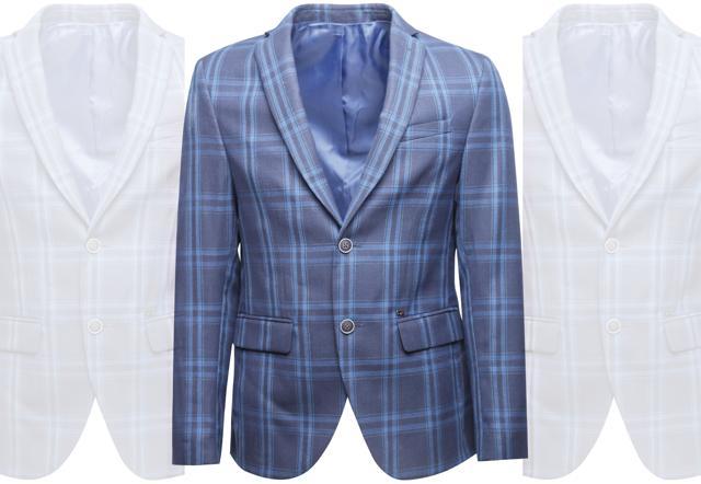 The two-button jacket is a safe choice for just about any body type. Jacket: Blackberrys The two-button jacket is a safe choice for just about any body type. Jacket: Blackberrys