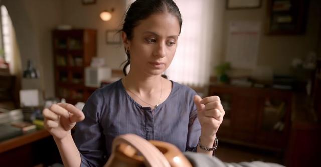 Rasika Dugal in a still from Out of Love.