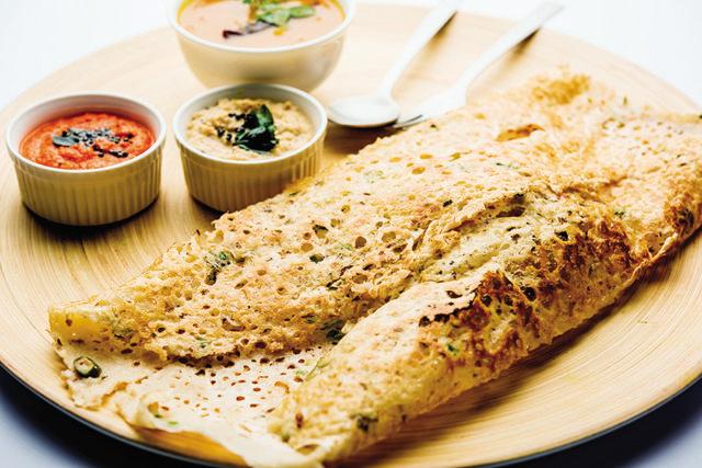 Semolina or rava is a derivative of wheat, so a rava dosa is packed with gluten (Shutterstock)