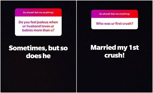 Kajol shared her answers to fans’ questions on her Instagram stories. Kajol shared her answers to fans’ questions on her Instagram stories.