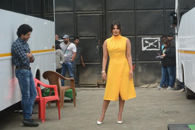 Priyanka Chopra and Farhan Akhtar during the promotions of The Sky Is Pink in Mumbai. (IANS) Priyanka Chopra and Farhan Akhtar during the promotions of The Sky Is Pink in Mumbai. (IANS)