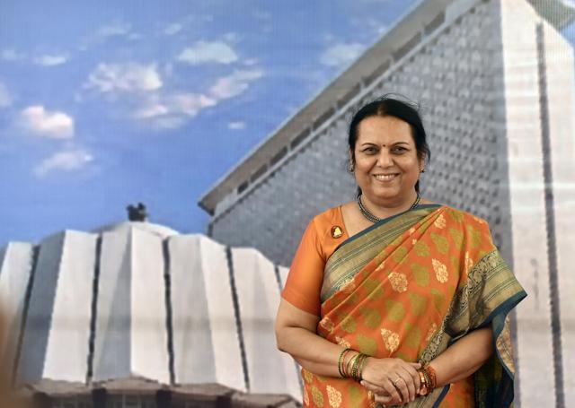 Neelam Gorhe. (Hindustan Times) Neelam Gorhe. (Hindustan Times)