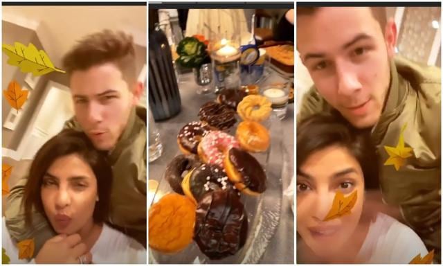 Nick and Priyanka together. Nick and Priyanka together.