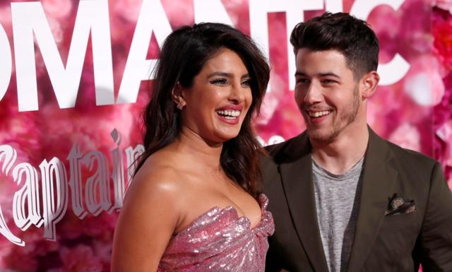 Priyanka Chopra and husband Nick Jonas pose at the premiere for the movie Isn't It Romantic in Los Angeles. (REUTERS) Priyanka Chopra and husband Nick Jonas pose at the premiere for the movie Isn't It Romantic in Los Angeles. (REUTERS)