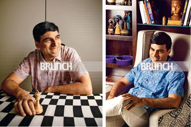 CHENNAI: Viswanathan Anand and his wife Aruna, interacting with the Aids  patients at GRT