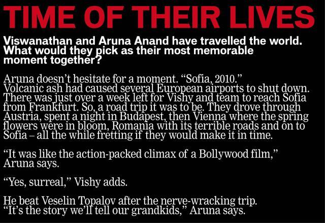 HT Brunch on X: His Queen, My King! 23 years after marriage, Aruna and Viswanathan  Anand hold forth on what makes them the tightest of teams. #Checkmates  #brunchcoverstory #brunchexclusive #checkmates #powercouple  #viswanathananand #