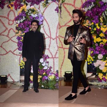 Abhishek Bachchan and Shahid Kapoor were among the first ones to arrive. (Varinder Chawla) Abhishek Bachchan and Shahid Kapoor were among the first ones to arrive. (Varinder Chawla)