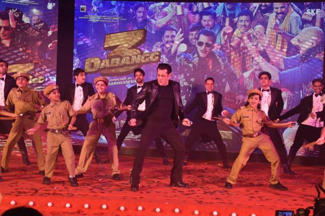 Salman dances with kids and others. Salman dances with kids and others.