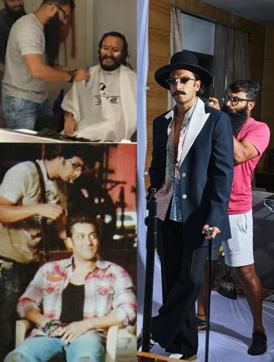 (Clockwise from right)Before starting to collaborate with Ranveer Singh, Darshan was working with Salman Khan. He is recently in news for his work on Saif Ali Khan’s recently-released movie Laal Kaptaan (Clockwise from right)Before starting to collaborate with Ranveer Singh, Darshan was working with Salman Khan. He is recently in news for his work on Saif Ali Khan’s recently-released movie Laal Kaptaan