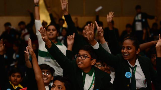 A quiz on plastics had some interesting questions and engaged the school students. (PepsiCo) A quiz on plastics had some interesting questions and engaged the school students. (PepsiCo)