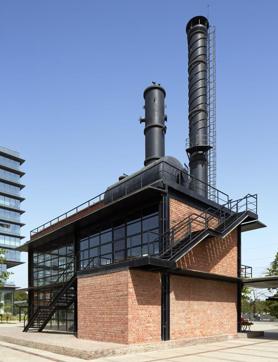 What used be the boiler space of the Godrej soap factory is now the Vikhroli Social. (Edmund Sumner) What used be the boiler space of the Godrej soap factory is now the Vikhroli Social. (Edmund Sumner)