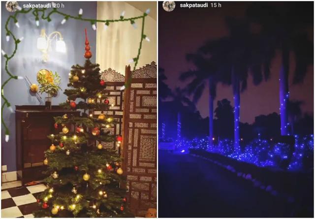 Soha Ali Khan shared pictures of the beautifully decorated Pataudi Palace on Instagram. Soha Ali Khan shared pictures of the beautifully decorated Pataudi Palace on Instagram.