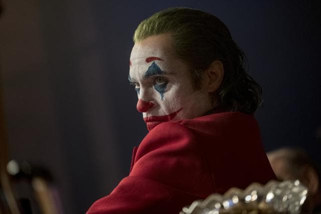 This image released by Warner Bros. Pictures shows Joaquin Phoenix in a scene from Joker. (AP) This image released by Warner Bros. Pictures shows Joaquin Phoenix in a scene from Joker. (AP)