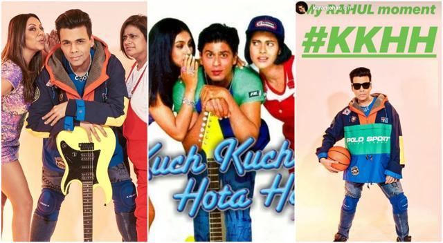 Karan Johar recreated the poster of his directorial debut, Kuch Kuch Hota Hai Karan Johar recreated the poster of his directorial debut, Kuch Kuch Hota Hai